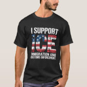 I Support ICES Tee for Women Trendy (Vorderseite)