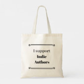 I Support Indie Authors Tragetasche (Rückseite)