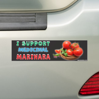 I Support Medicinal Marinara Autoaufkleber