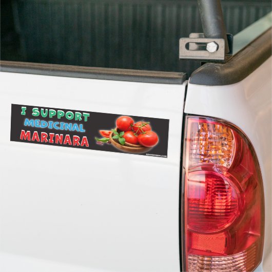 I Support Medicinal Marinara Autoaufkleber (Auf Lkw)
