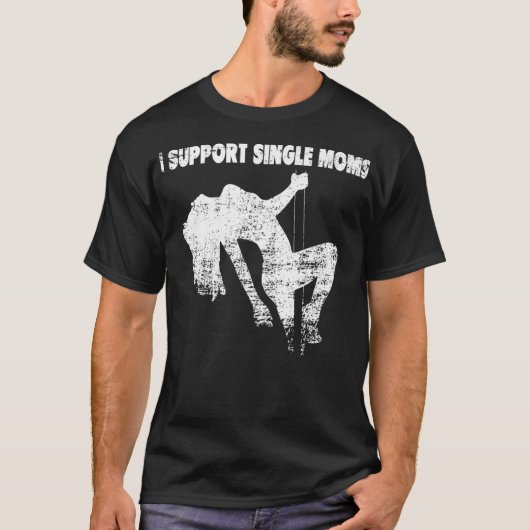 I Support Single Mamas Premium _1 T-Shirt (Vorderseite)