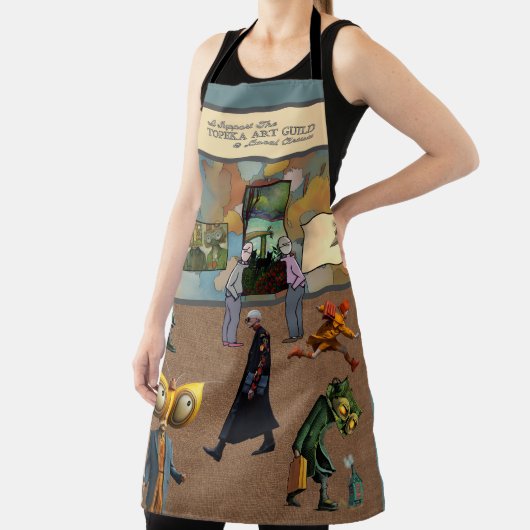 I support the Topeka Art Guild Apron Schürze (InSitu)