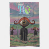 I support the Topeka Art Guild Design Apron Geschirrtuch (Vertikal)