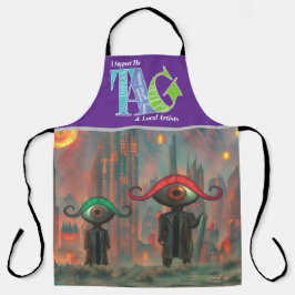 I support the Topeka Art Guild Design Apron Schürze
