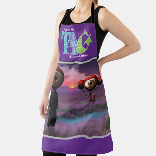 I support the Topeka Art Guild Design Apron Schürze (InSitu)