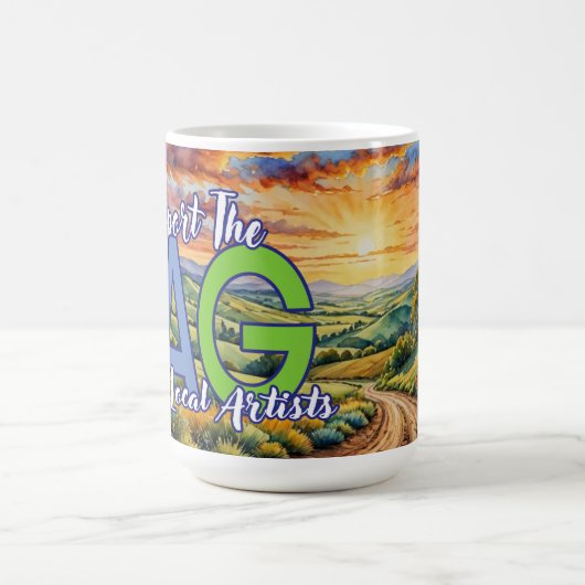 I Support the Topeka Art guild Kaffeetasse (Mittel)