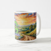 I Support the Topeka Art guild Kaffeetasse (VorderseiteRechts)