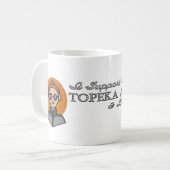 I support the Topeka Art Guild Mug Kaffeetasse (Vorderseite Links)