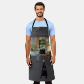 I support the Topeka Art Guild Mug Schürze (Getragen)