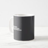 I Suprt Women's Rights And Wrongs Funny Aesthetic Kaffeetasse (Vorderseite Links)