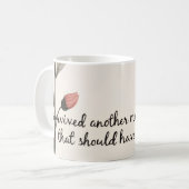 I survice another meeting Mug Kaffeetasse (Vorderseite Links)