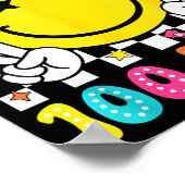 I Survived 100 Days Of School Boys Kids 100th Day  Poster (Ecke)