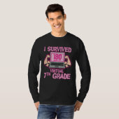 I Survived 180 Days of Virtual 7th Grade Last Day  T-Shirt (Vorne ganz)