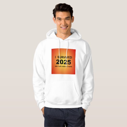 I Survived 2025 Hoodie (Vorne ganz)