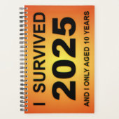 I Survived 2025 Planer (Vorderseite)