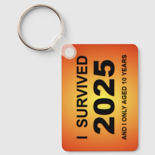 I Survived 2025 Schlüsselanhänger (Vorderseite)
