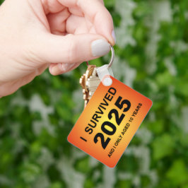 I Survived 2025 Schlüsselanhänger