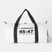 I Survived 45-47 Duffle Bag (Vorderseite)