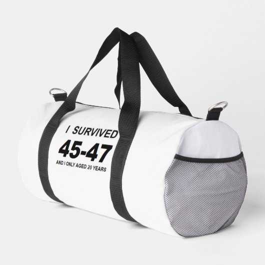 I Survived 45-47 Duffle Bag (Rechte Ecke)