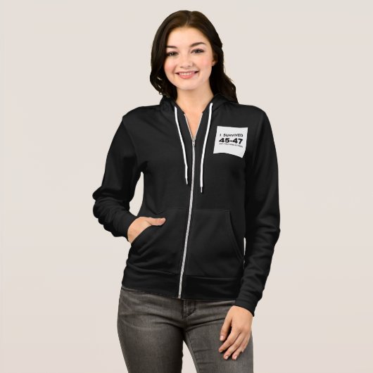 I Survived 45-47 Hoodie (Vorne ganz)