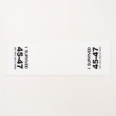 I Survived 45-47  Yogamatte (Vorderseite (Horizontal))