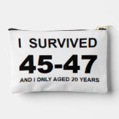 I Survived 45-47 Zubehörtasche (Rückseite)