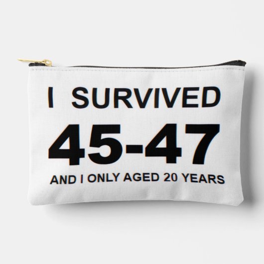 I Survived 45-47 Zubehörtasche (Vorderseite)