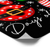 I Survived 67 Day Of School Funny 67 Xmas Santa El Poster (Ecke)