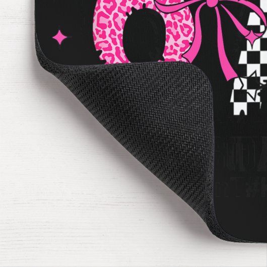 I Survived 67 Days Leopard Checkered 67 Kindergart Mousepad (Ecke)