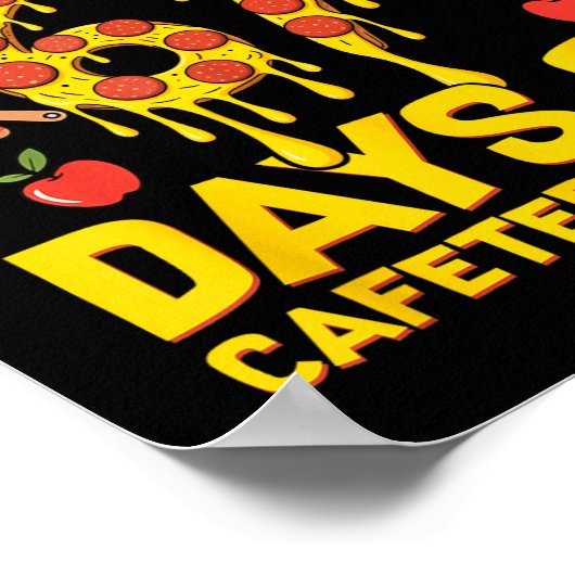 I Survived 67 Days Of Cafeteria Chaos Funny Lunch  Poster (Ecke)