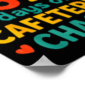 I Survived 67 Days Of Cafeteria Chaos – Funny Scho Poster (Ecke)