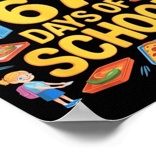 I Survived 67 Days Of Cafeteria Chaos Lunch Lady F Poster (Ecke)