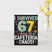 I Survived 67 Days Of Cafeteria Chaos Lunch Lady S Karte (Gelbe Blume)