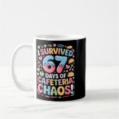 I Survived 67 Days Of Cafeteria Chaos Meme Lunch M Kaffeetasse (Links)