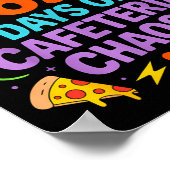 I Survived 67 Days Of Cafeteria Chaos Staff Lunch Poster (Ecke)