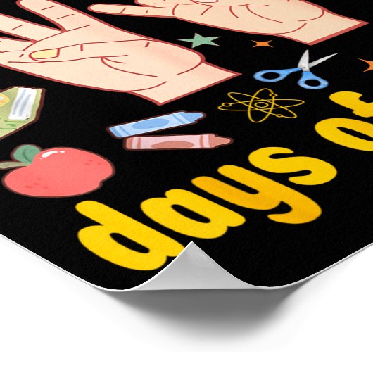 I Survived 67 Days Of School American Sign Languag Poster (Ecke)