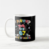 I Survived 67 Days Of School Black Cat Teachers St Kaffeetasse (Links)