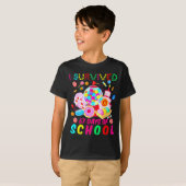 I Survived 67 Days Of School Candy Funny 67 Teache T-Shirt (Vorne ganz)