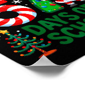 I Survived 67 Days Of School Christmas Candy Cane  Poster (Ecke)