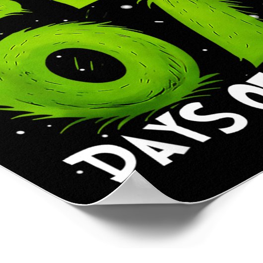 I Survived 67 Days Of School Christmas Candy Cane Poster (Ecke)