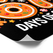 I Survived 67 Days Of School Christmas Candy Cane  Poster (Ecke)