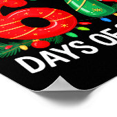 I Survived 67 Days Of School Christmas Candy Cane  Poster (Ecke)