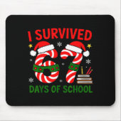 I Survived 67 Days Of School Christmas Six Seven M Mousepad (Vorne)
