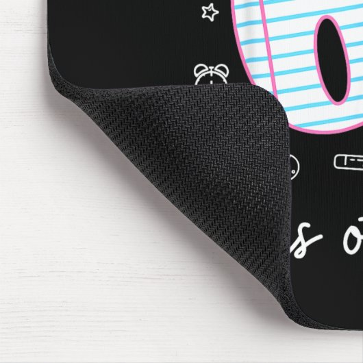 I Survived 67 Days Of School Cool Teacher Design  Mousepad (Ecke)