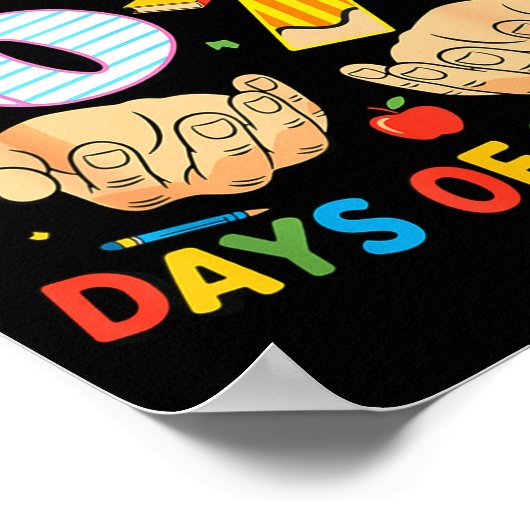 I Survived 67 Days Of School Cool Teacher Design  Poster (Ecke)