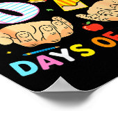 I Survived 67 Days Of School Cool Teacher Design  Poster (Ecke)