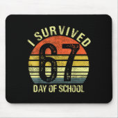 I Survived 67 Days Of School Dabbing Six Seven Mem Mousepad (Vorne)