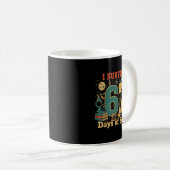 I Survived 67 Days Of School Funny 67 Meme Science Kaffeetasse (VorderseiteRechts)