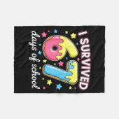 I Survived 67 Days Of School Funny 67 Meme Teacher Fleecedecke (Vorderseite (Horizontal))