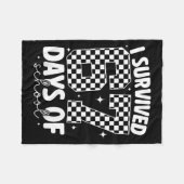 I Survived 67 Days Of School Funny 67 Meme Teacher Fleecedecke (Vorderseite (Horizontal))